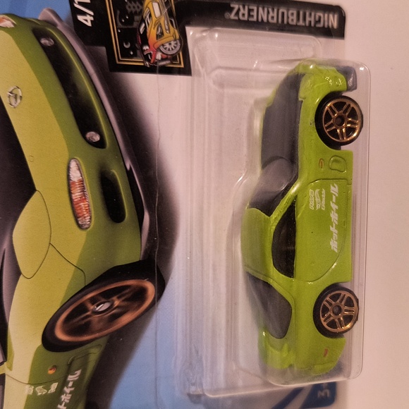 COPY - D2  Hot Wheels 95 Mazda rx-7 with shipping protector 1 - Picture 2 of 3